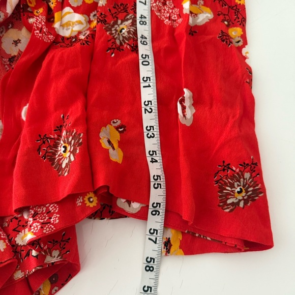 Free People Jess Floral Wrap Maxi Dress Flower - Picture 6 of 15